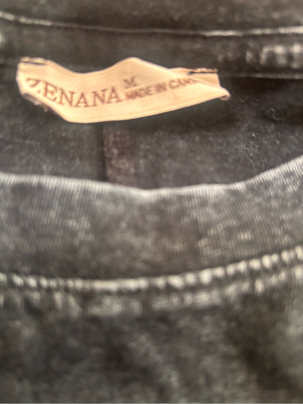 Zenana Acid Washed Black T-Shirt Maxi Dress with Pockets M NWOT - Picture 4 of 5